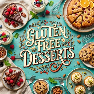 Gluten Free Desserts and Flourless Sweet Treats